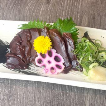 馬レバ刺し