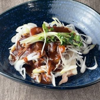 黒豚甘辛みそ和え
