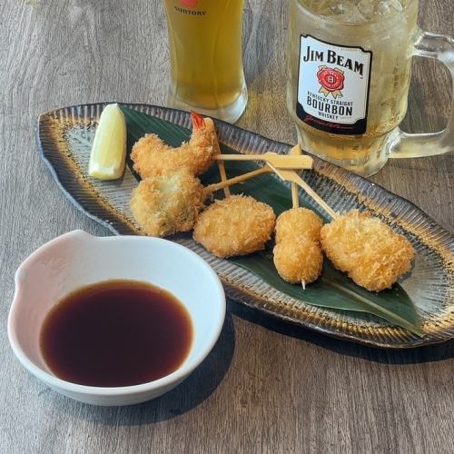 海鮮串揚げ