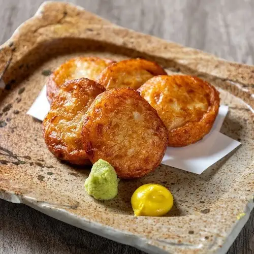 Onion Satsuma-age (fried fish cake)