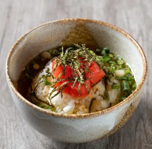 Mentaiko tea rice