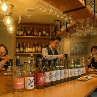 여자회 플랜♪ 좋아하는 샴페인 세트로 3000엔