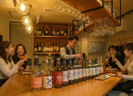 여자회 플랜♪ 좋아하는 샴페인 세트로 3000엔