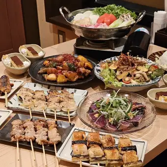 [2-hour all-you-can-drink included] Select Chicken, Three Chicken Feast Banquet - 11 dishes in total - 5500 yen (tax included)