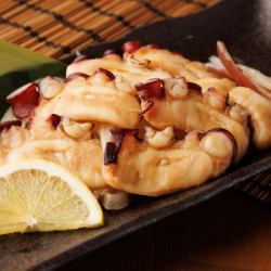 九州風味烤章魚刺身佐日式醬油