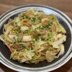 海鮮鹽烤蕎麥麵