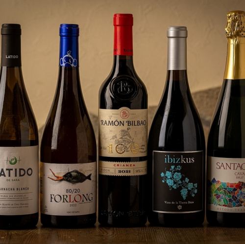 スペイン産ワインに舌鼓