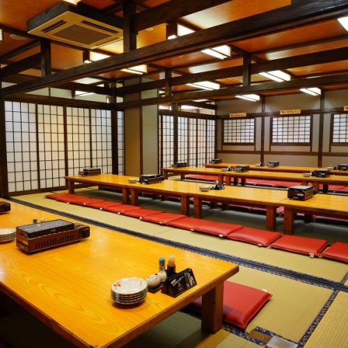 Kanoya's largest class!? The spacious store is fully equipped with a Gozashiki room and a private digging table!