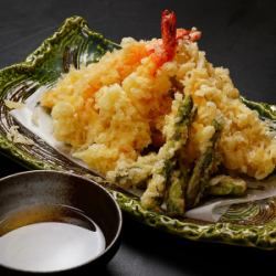 天ぷら盛り(7品)