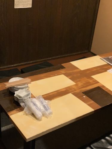 4名様席です。※宇都宮店は開店準備中の為写真は国分町店になります