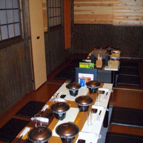 10名様用の個室です!気の合う仲間で♪※宇都宮店は開店準備中の為写真は国分町店になります