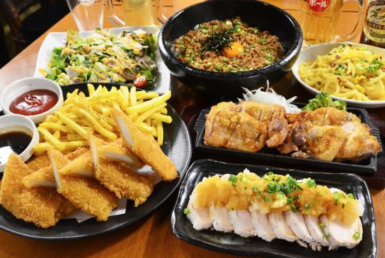 (3/1~)おてがるコース《料理7品》+2.5時間飲み放題 4,000円