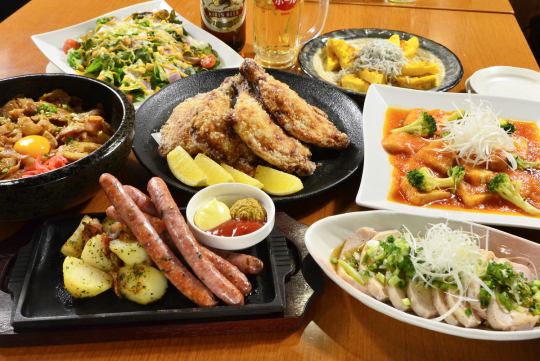 (3/1~)かもん王道コース《料理8品》+2.5時間飲み放題 4,500円