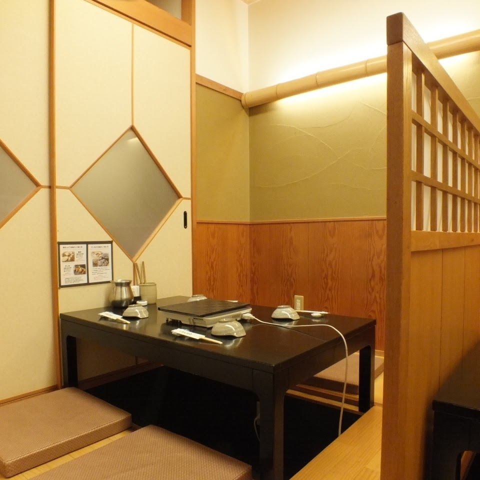 落ち着きのある上質な個室空間でゲストをおもてなし