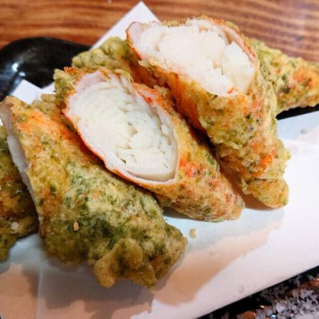 かにかまの磯辺揚げ