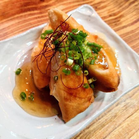餡かけ春巻き