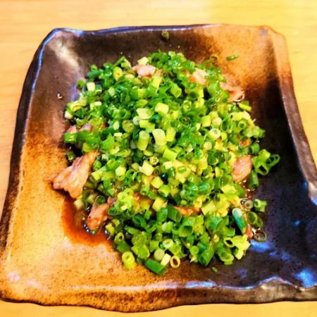 せせりぽん酢ねぎドッカン/ぼんじり塩麹焼き　各