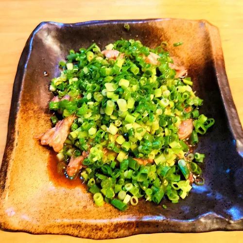せせりぽん酢ねぎドッカン/ぼんじり塩麹焼き　各