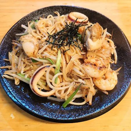 海鮮塩焼きそば