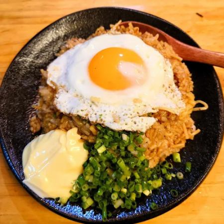 鮭チャーハン/満腹そばめし