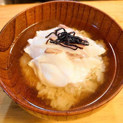 〆のお茶づけ　各