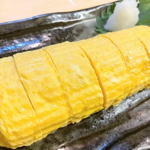 だし巻き玉子/ニラとピーマンの玉子炒め