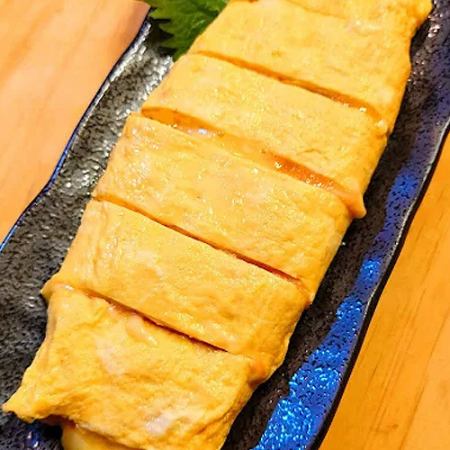 梅肉入りだし巻き/明太チーズだし巻き