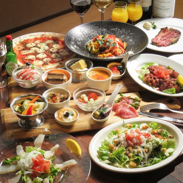 女性限定のコースがリニューアル！ランチタイムの昼飲みにも最適◎ママ会・女子会大歓迎です♪