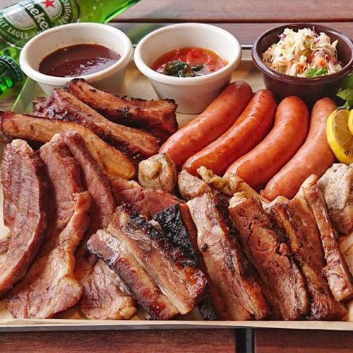 The famous "meat platter" is a must-try!