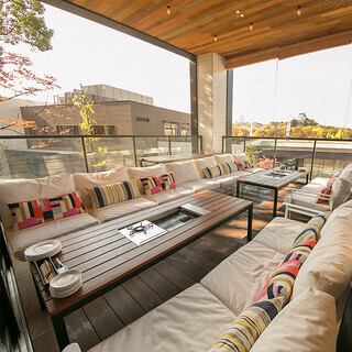 テラス席限定でBBQコースご用意しております★