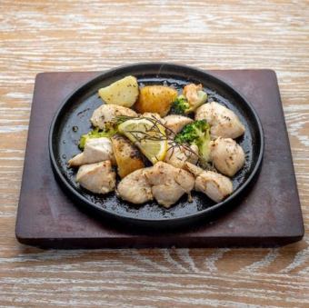 国産胸肉のバターロースト