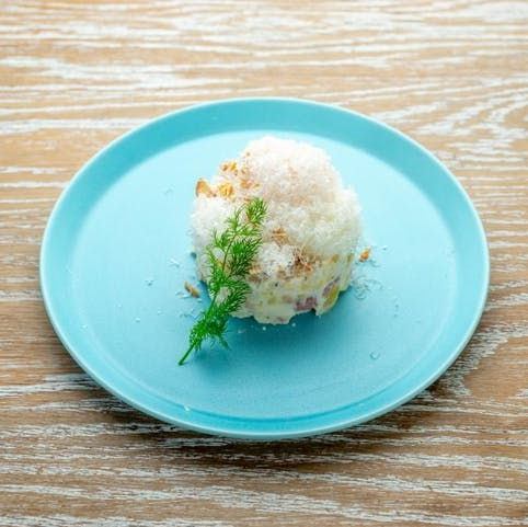 燻製のポテトサラダ