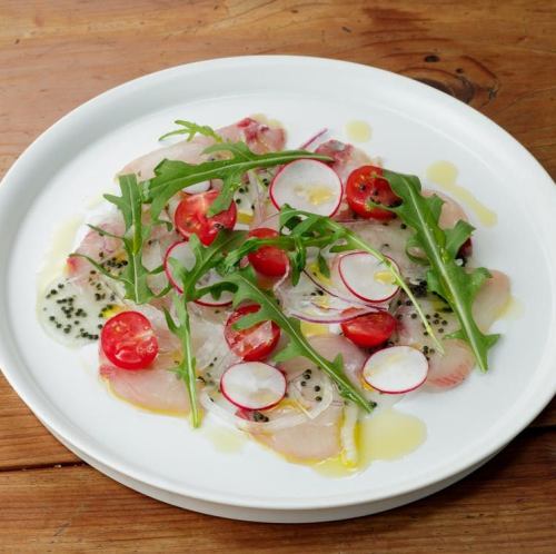真鯛のカルパッチョ