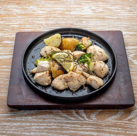 奶油烤家雞胸肉