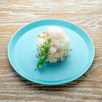 燻製のポテトサラダ