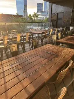 BBQ is also available on the terrace! [4 tables for 6 people / 4 tables for 4 people]