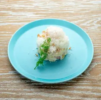 燻製のポテトサラダ