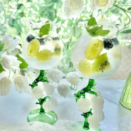 【많은 과일 스즈란 soda 포함】7/3~9/16 기간 한정 Shine Muscat Afternoon tea