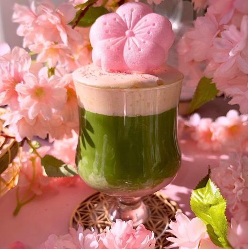 【さくらふわり抹茶ラテ付き】2/19～期間限定 Sakura Afternoon tea