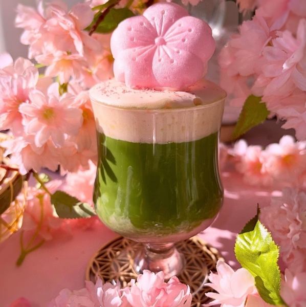 【さくらふわり抹茶ラテ付き】2/19～期間限定 Sakura Afternoon tea