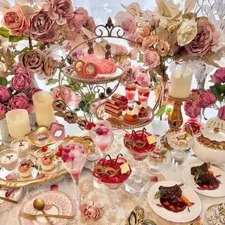 [Includes freshly squeezed Mont Blanc made with Japanese chestnuts from Kumamoto Prefecture] Rose Masquerade Afternoon Tea, starting September 17th (Thu)