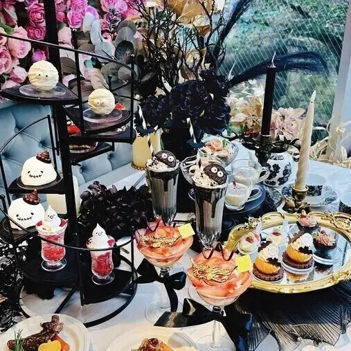 10/13(火)~ Halloween Afternoon Tea ~Dark Rose~