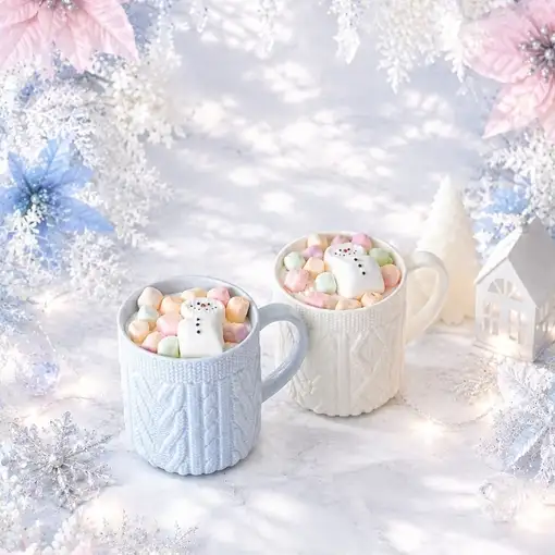 【スノーマンのパステルホワイトモカ付き】11/12(木)～Snow Town Christmas Afternoon Tea