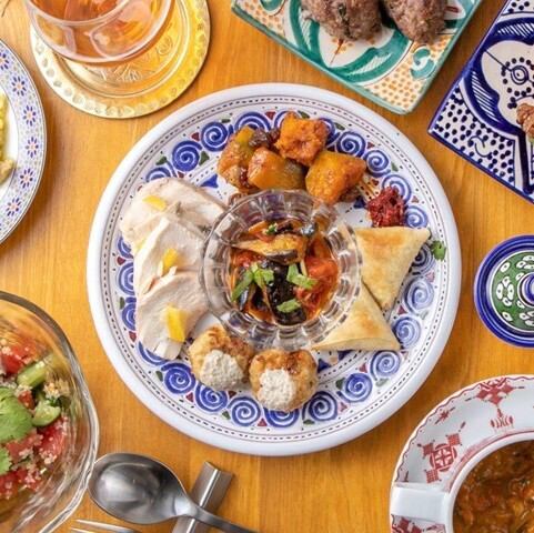 ＊多彩なモロッコ料理＊