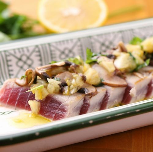 マグロのタリアータ