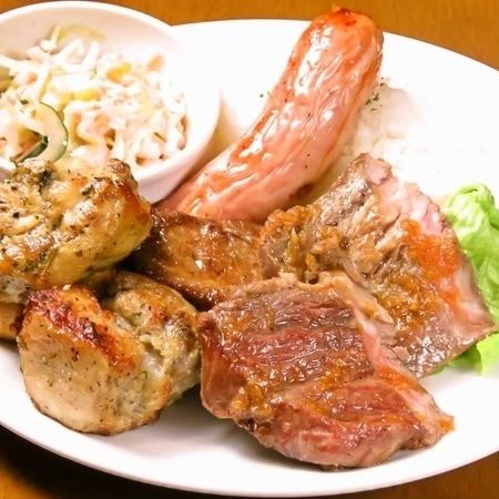 【平日ランチ】★シュラスコミックスグリルプレート