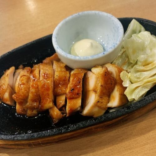 Teriyaki iron plate chicken