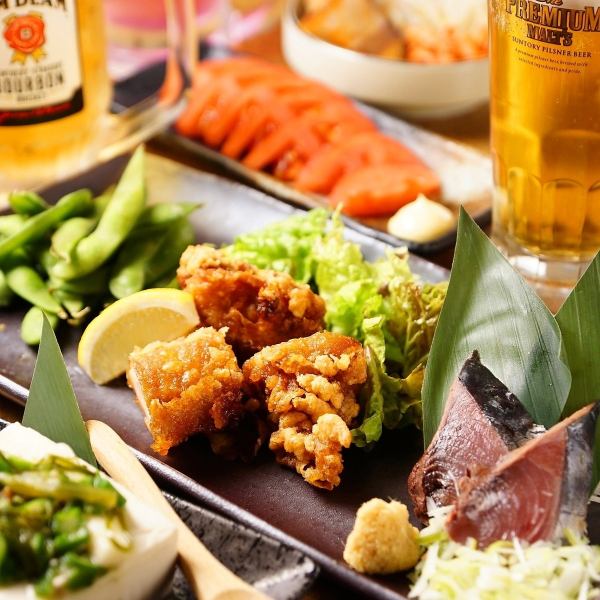 Popular with students ☆ Strongest cost performance [Easy food and drink course] 280 kinds of all-you-can-eat and drink ☆ From standard snacks to hearty meals!!