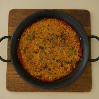 魚介だし香るおつまみ焼きリゾット