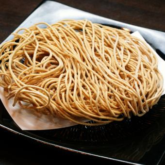 自家製蕎麦の揚げ蕎麦